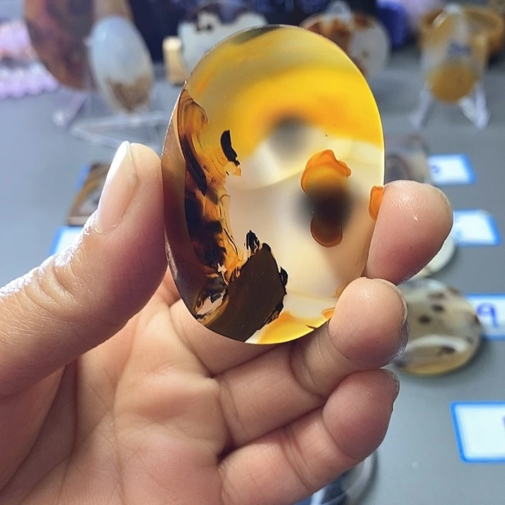 玛瑙/玉髓未镶嵌珠宝半成品