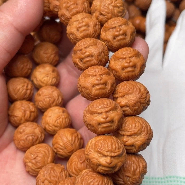 猴头核桃手串黑神