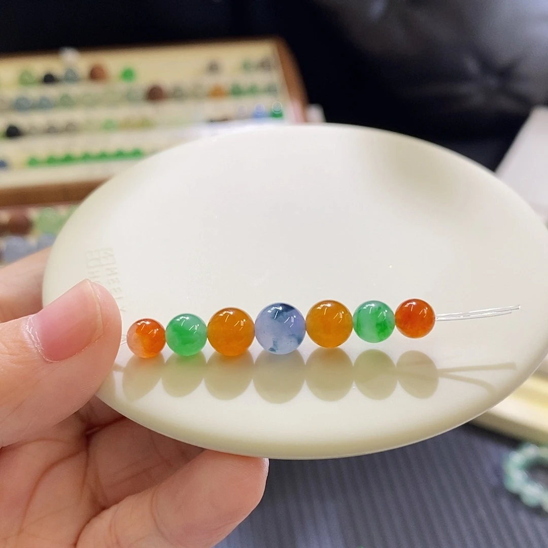 未镶嵌挂件翡翠一组