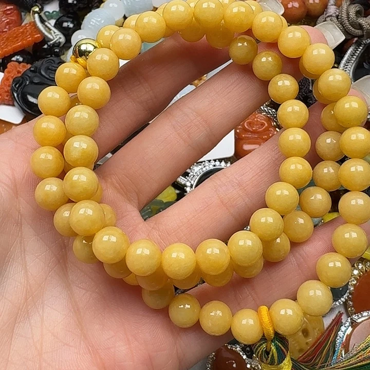 囍***翡翠未镶嵌颈饰翡翠