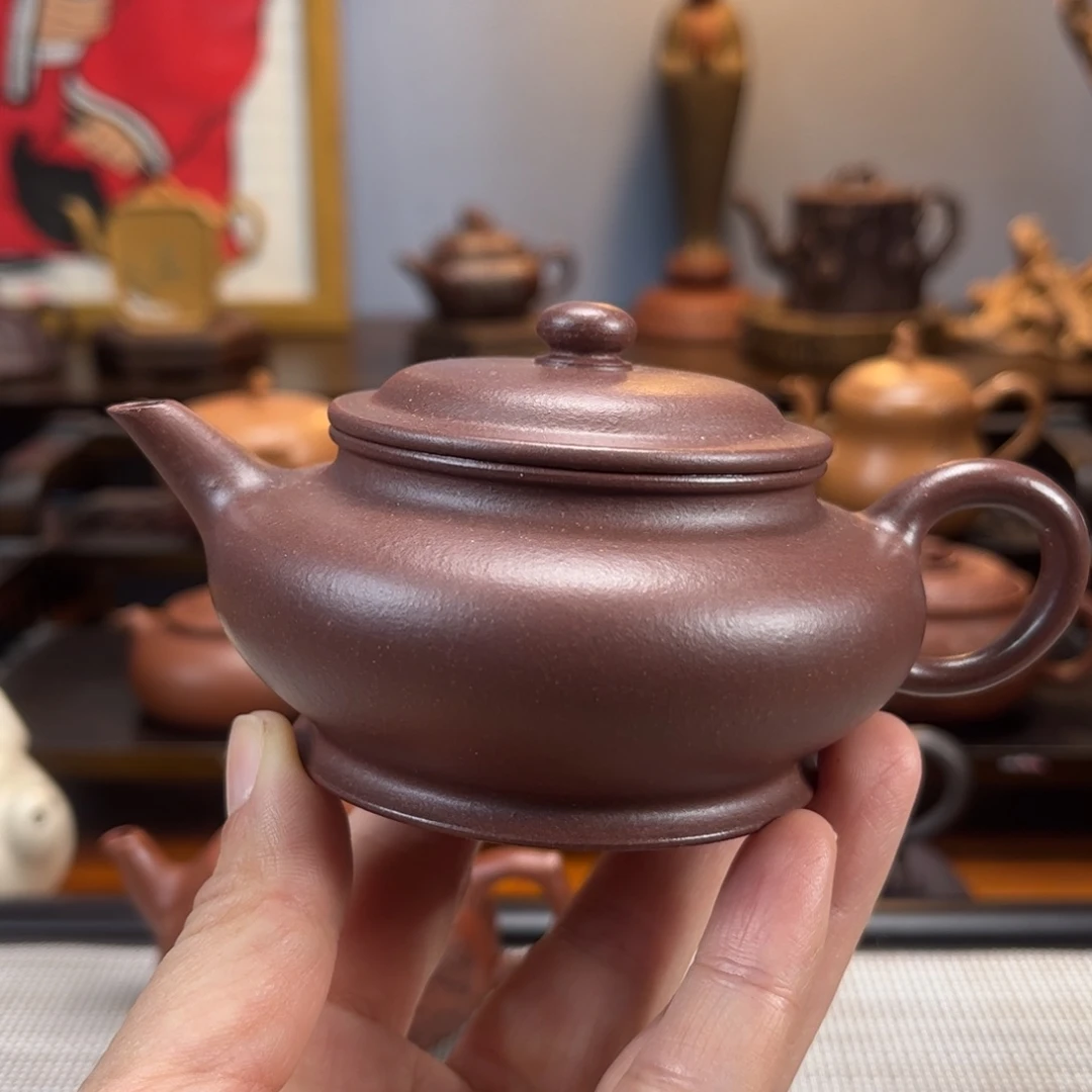 紫砂茶具半手工制作