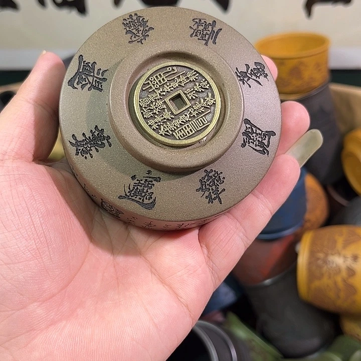 茶杯紫砂全手工紫砂主人杯