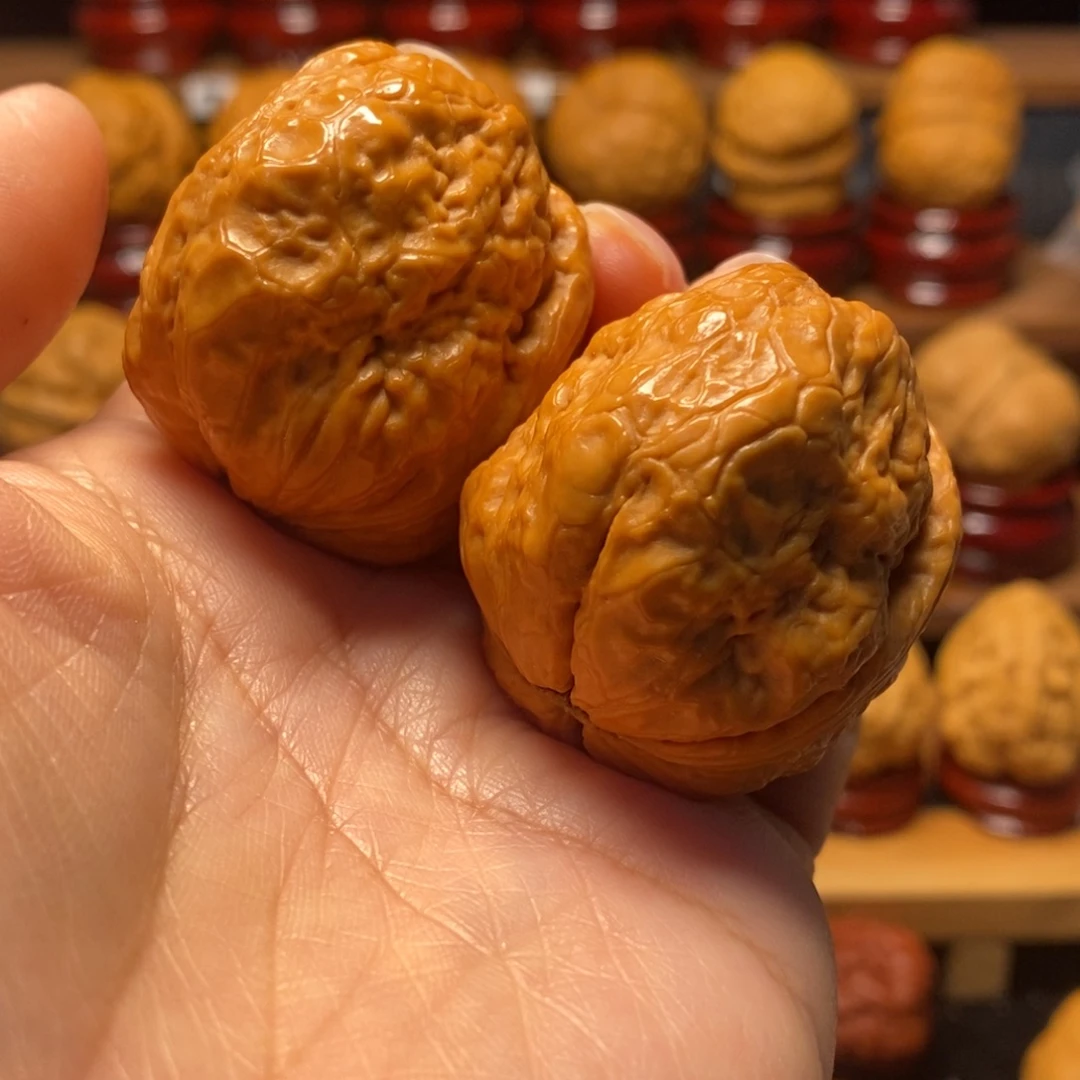 文玩核桃把件金刚佛手蛤蟆头45尺
