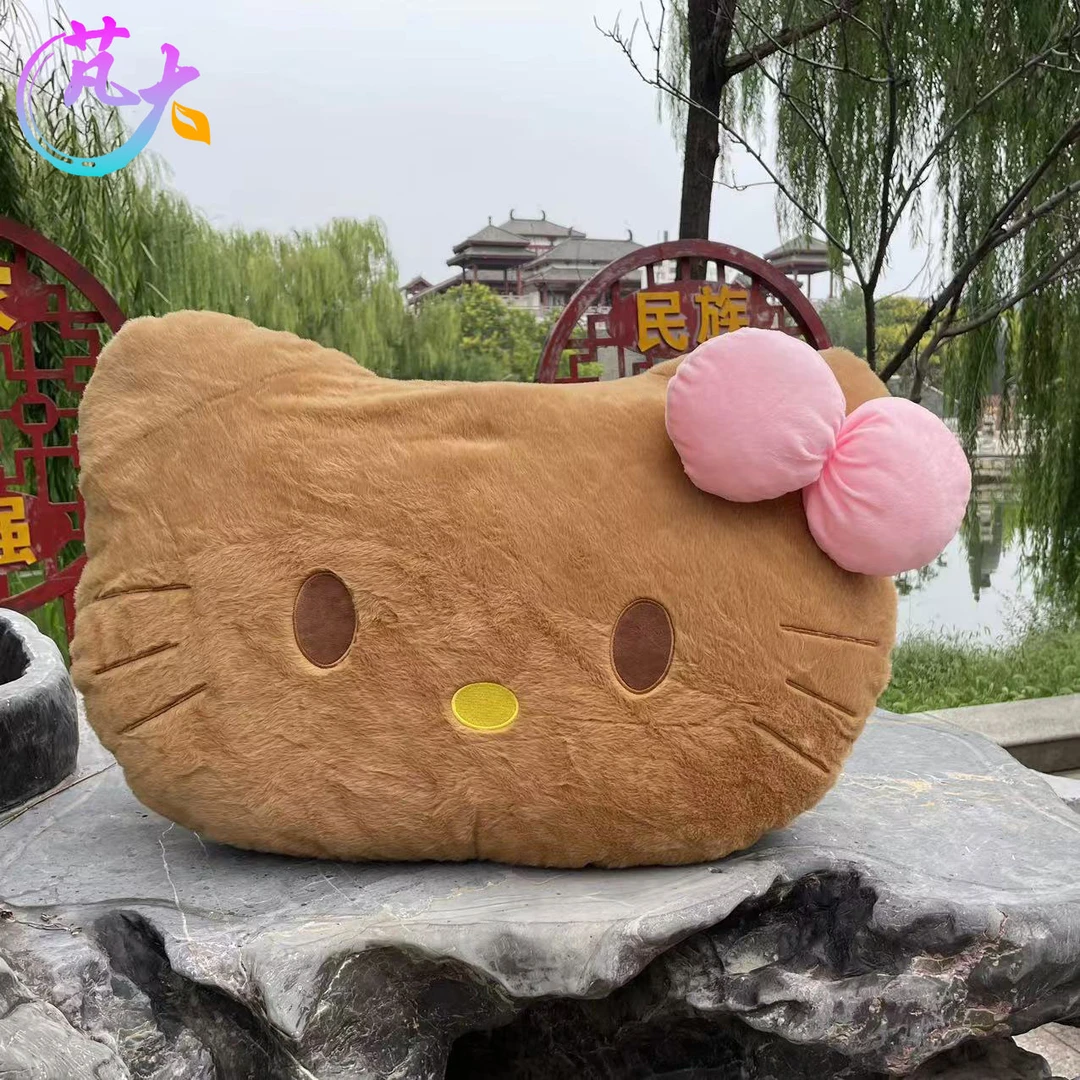 可爱毛绒凯玩偶蒂猫靠枕1个【长50cm】（测量误差2~3cm）
