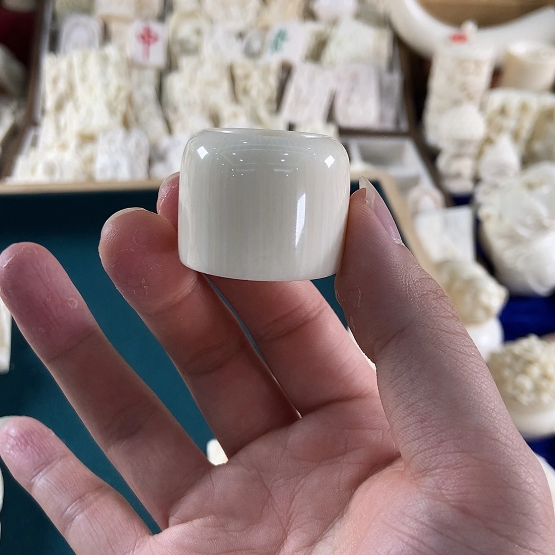 抖***子猛犸冰料扳指20.5口径