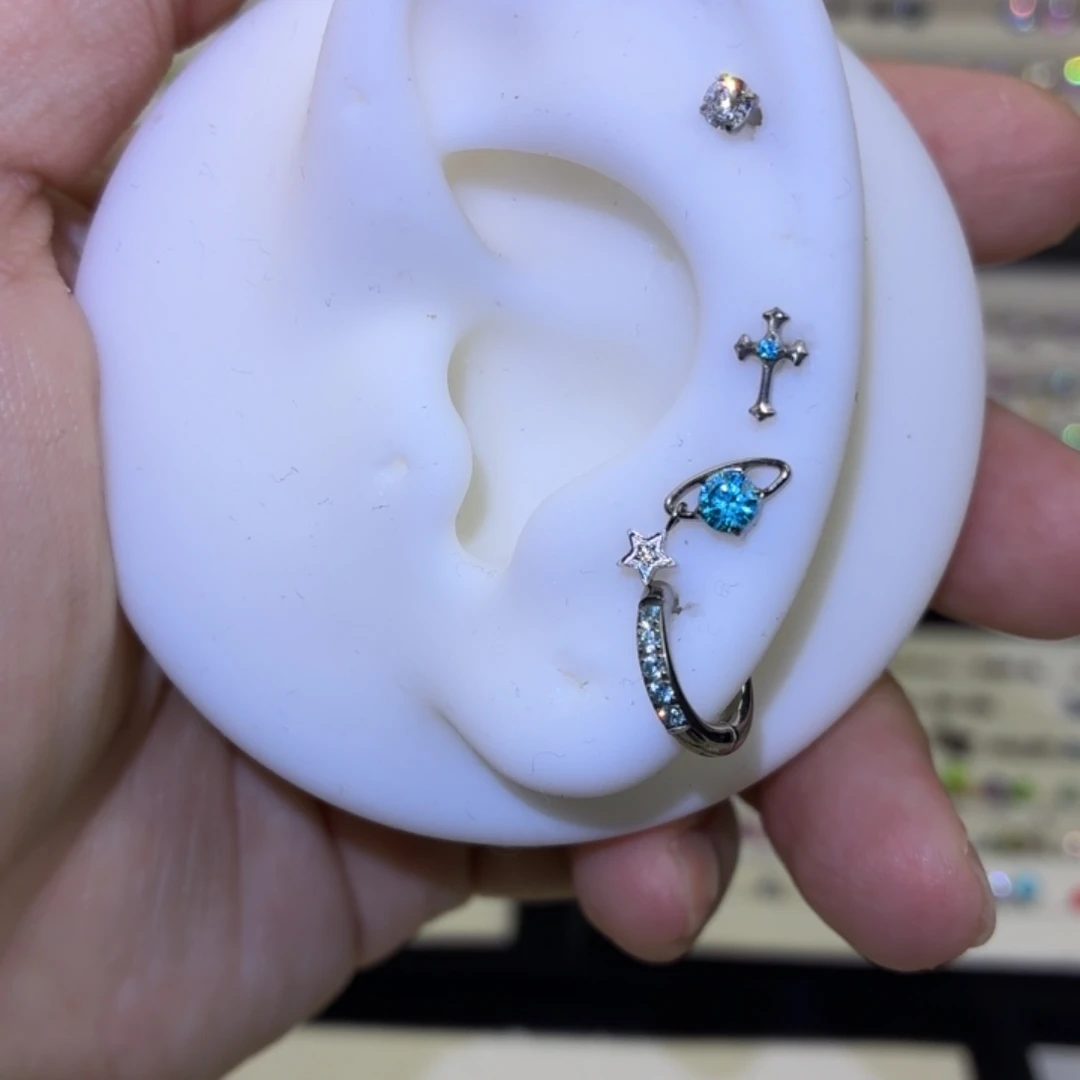 钛合金合金钛合金耳钉