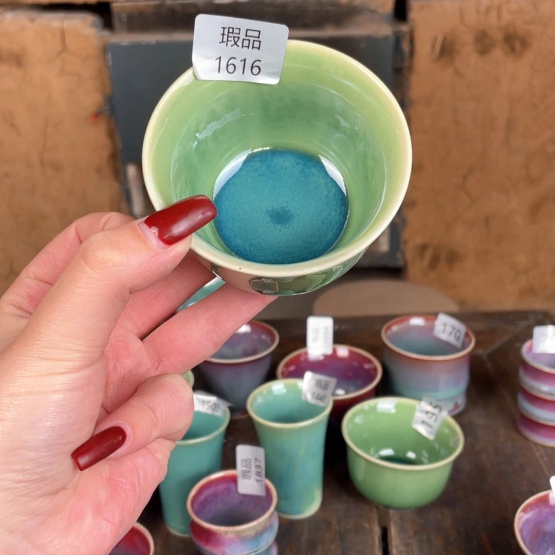 摆件钧瓷窑变精品摆件