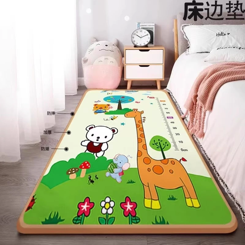 床下防摔垫子床边婴儿爬爬垫客厅卧爬行宝宝地垫加厚泡沫防潮隔凉