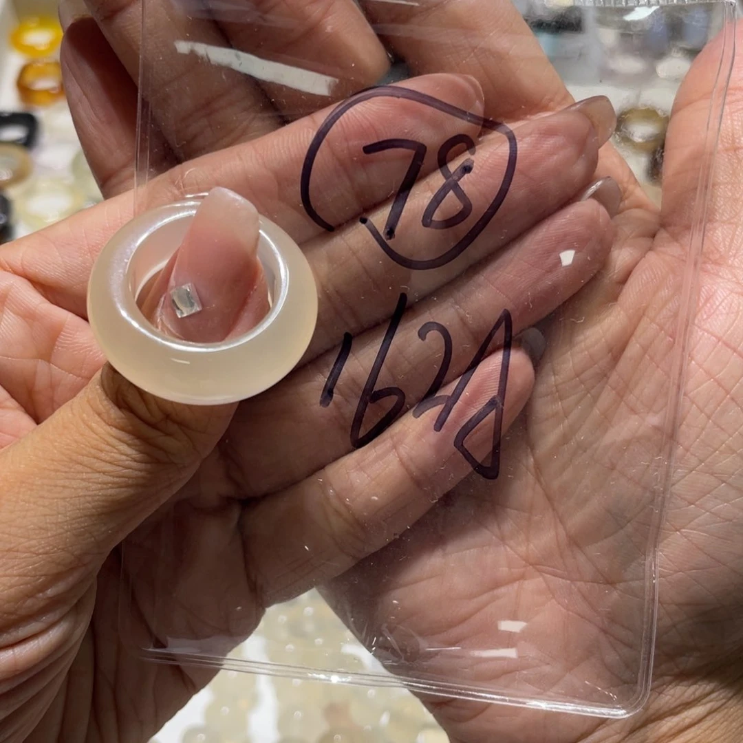 玛瑙/玉髓戒指合金