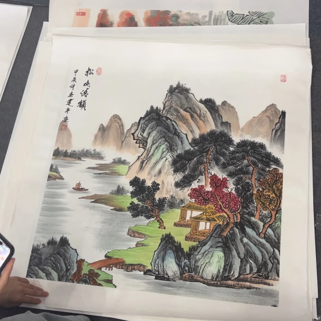 国画LD精品国画作品单幅任发