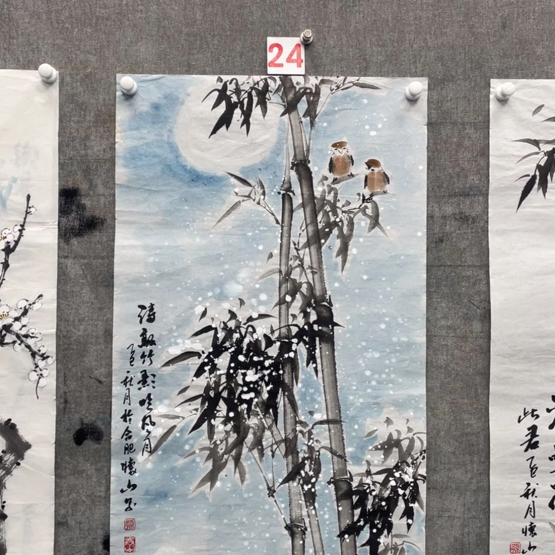 国画绘画孙怀山画芯
