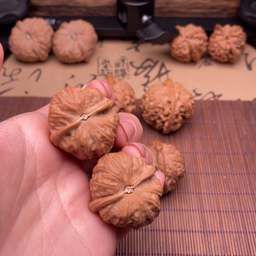 吊坠文玩核桃37全品门头沟元宝