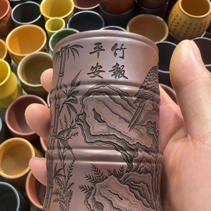 茶杯紫砂全手工制作工艺