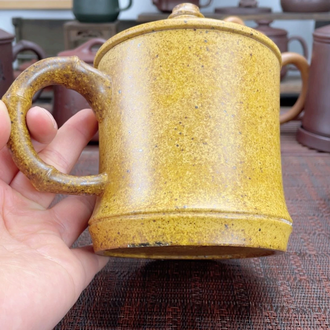 【闪购商品】紫砂茶杯宜兴原矿紫砂盖杯微瑕