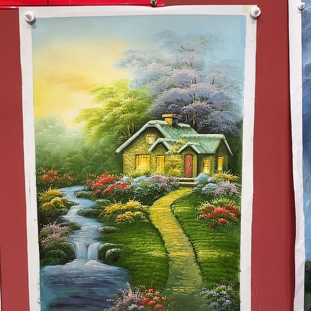 油画用****1刘文桂油画作品