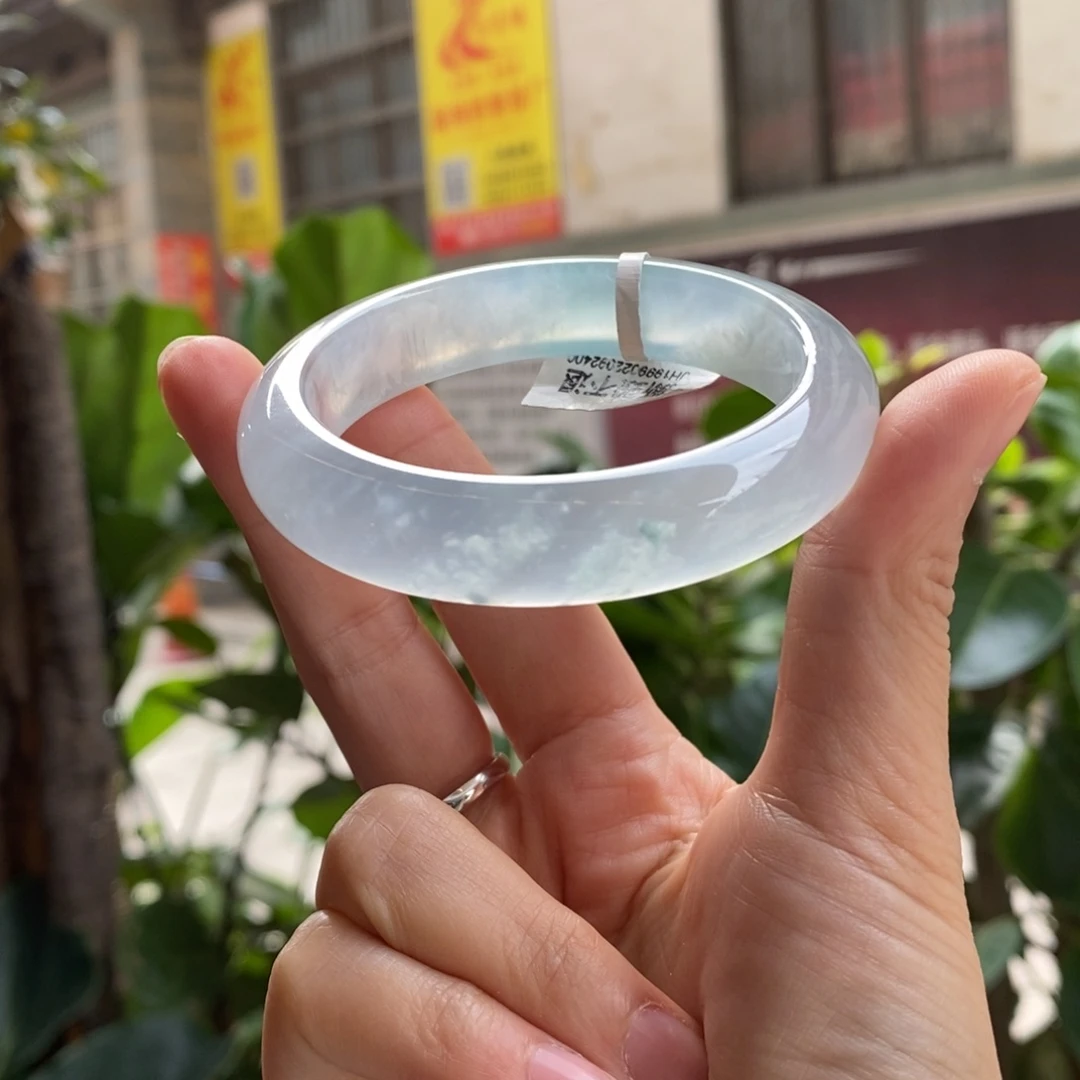 未镶嵌手镯翡翠53圈