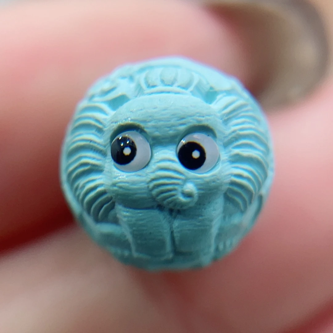 绿松石18K金镶嵌珠宝奇石