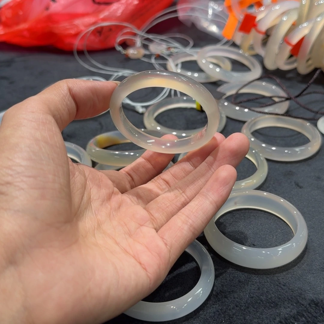 玛瑙/玉髓手镯未镶嵌小*07