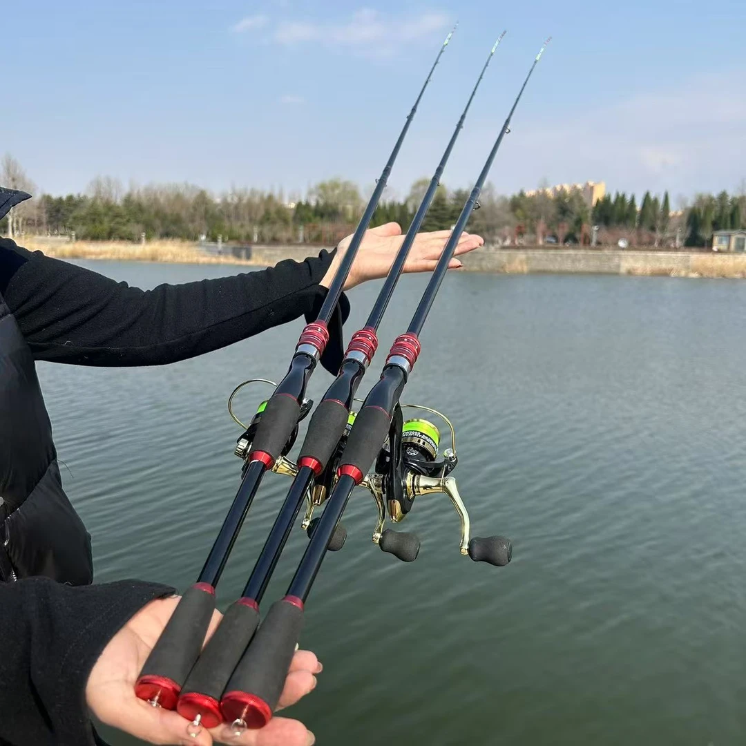 筏竿套装岸筏竿筏钓竿鱼排筏杆套装软尾玻纤稍阀杆灵敏抛竿钓鱼竿