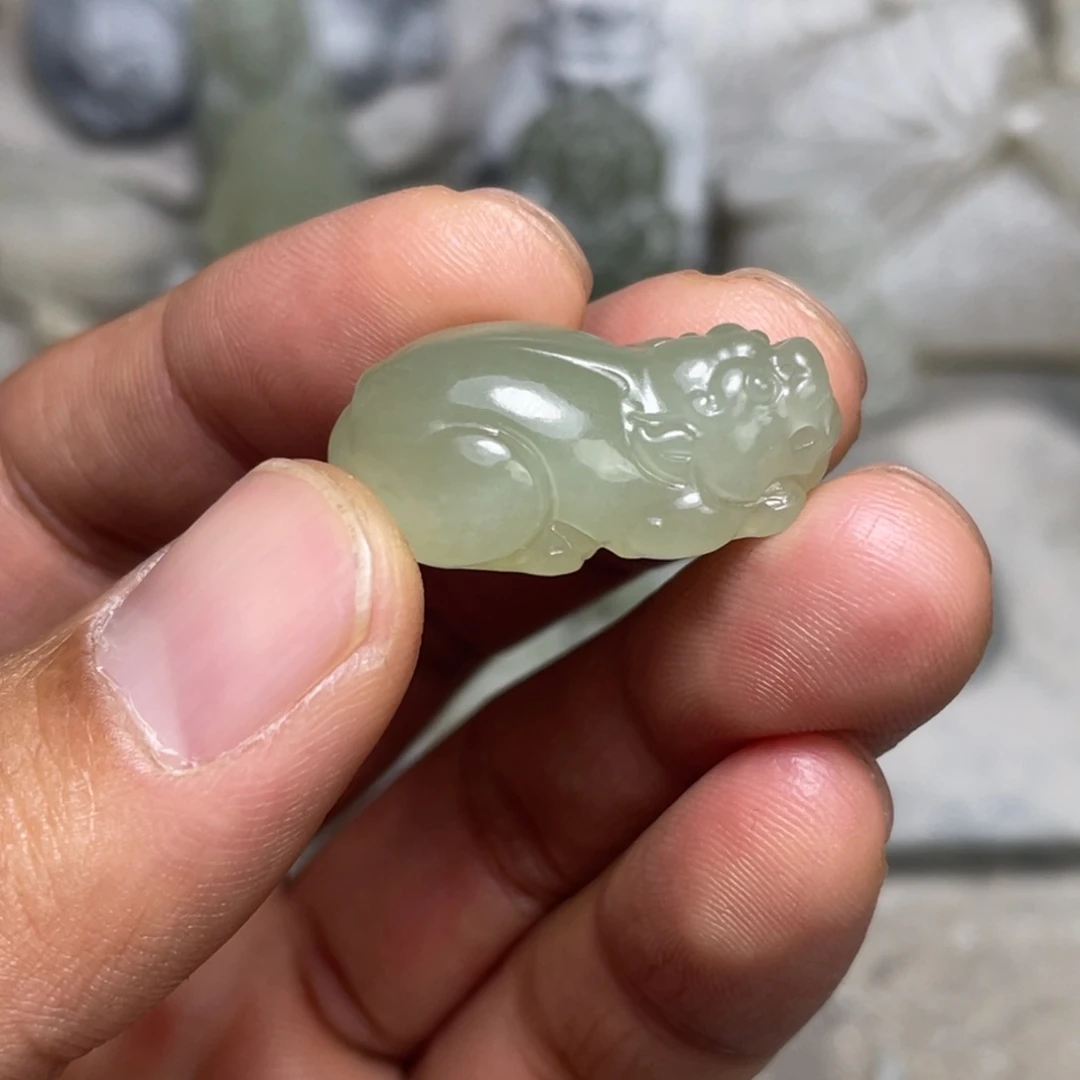 颈饰未镶嵌和田玉可****L