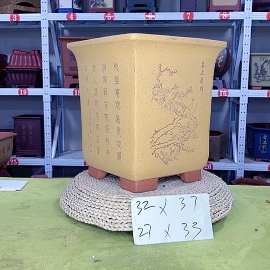 紫砂花盆宜兴紫砂