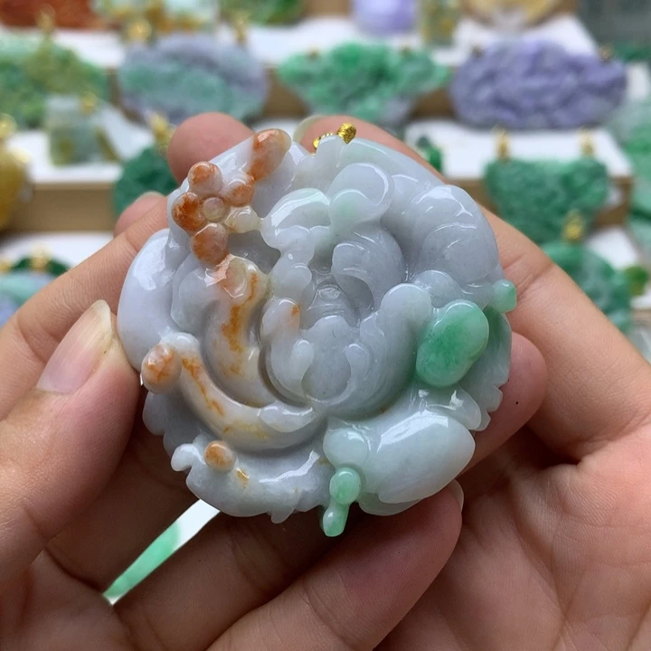 颈饰未镶嵌翡翠翡翠