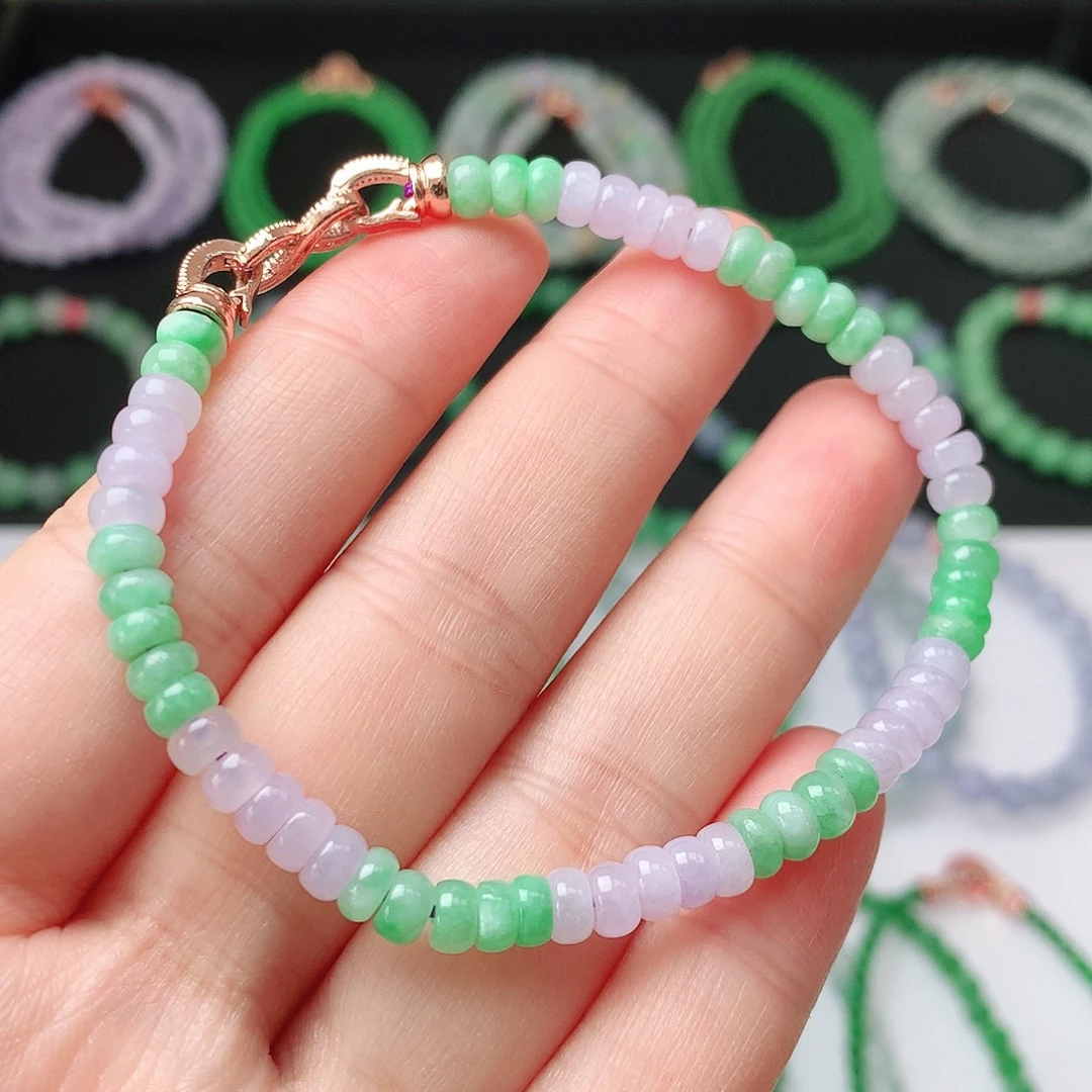 翡翠未镶嵌手链翡翠