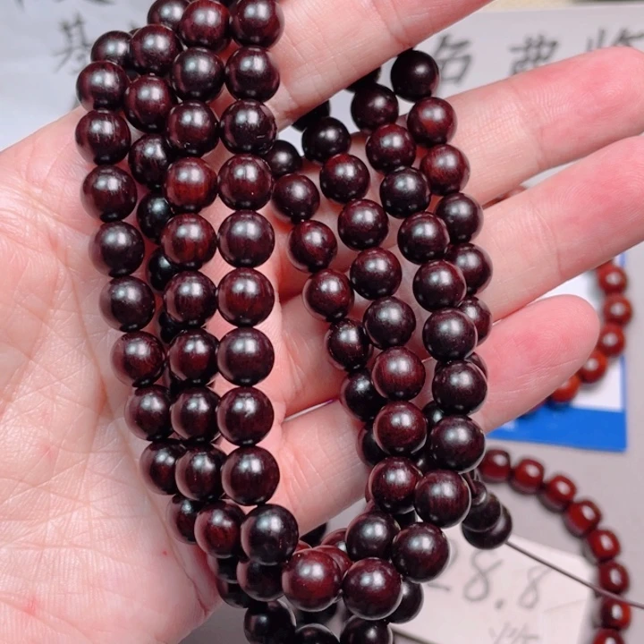 小叶紫檀手串/手链0.8x108