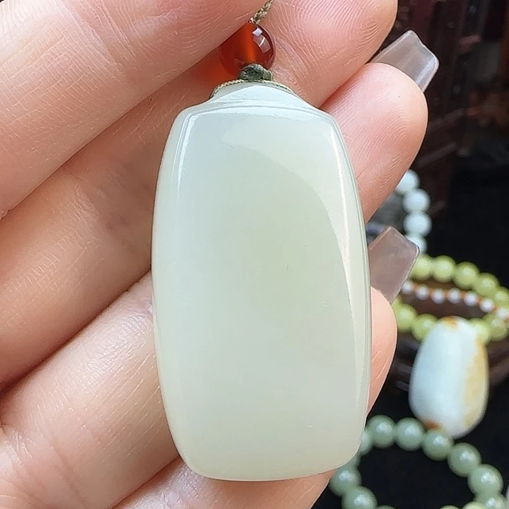 和田玉挂件未镶嵌定制发货