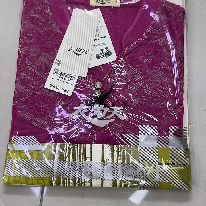 祝***95234女士半袖紫色