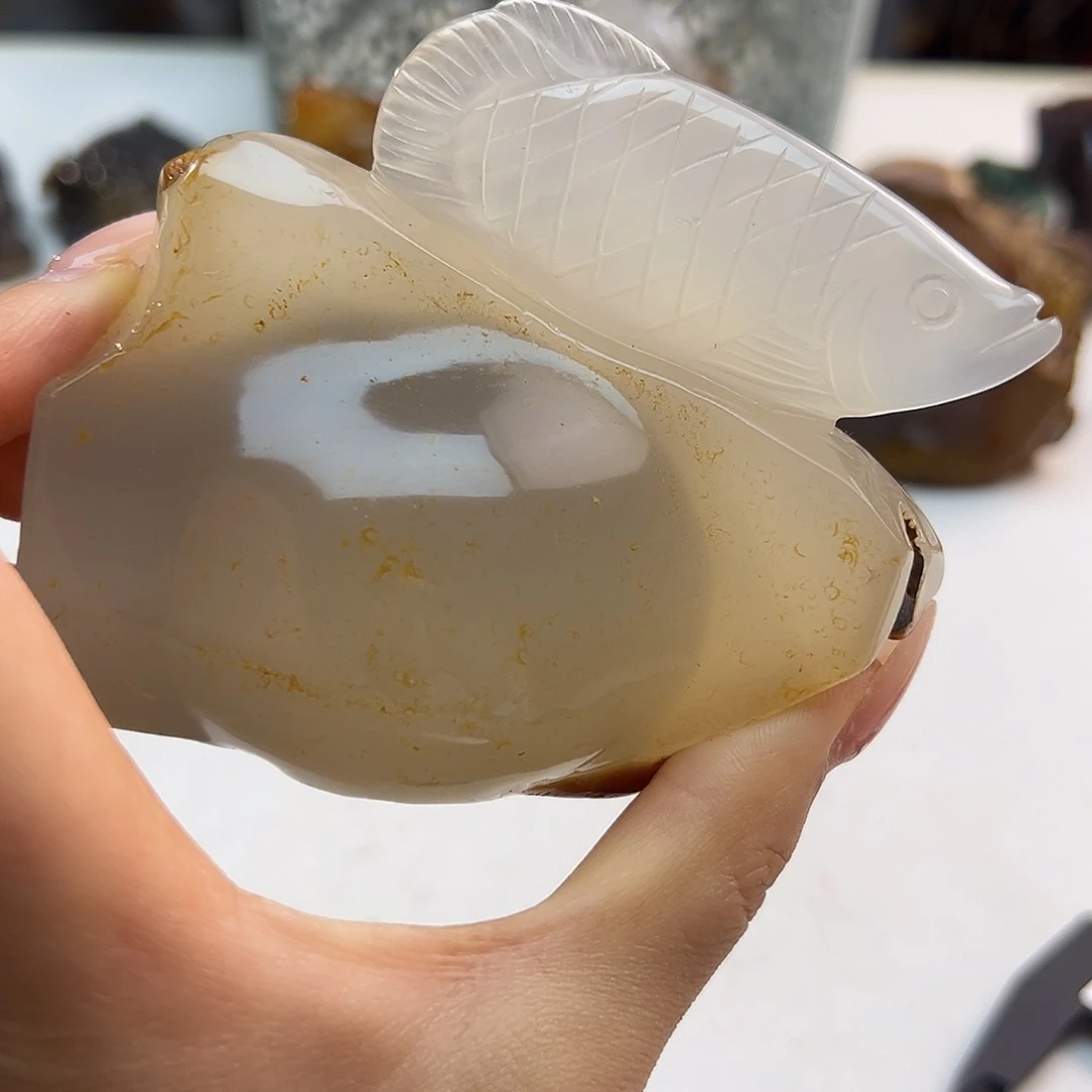 玛瑙/玉髓未镶嵌项链