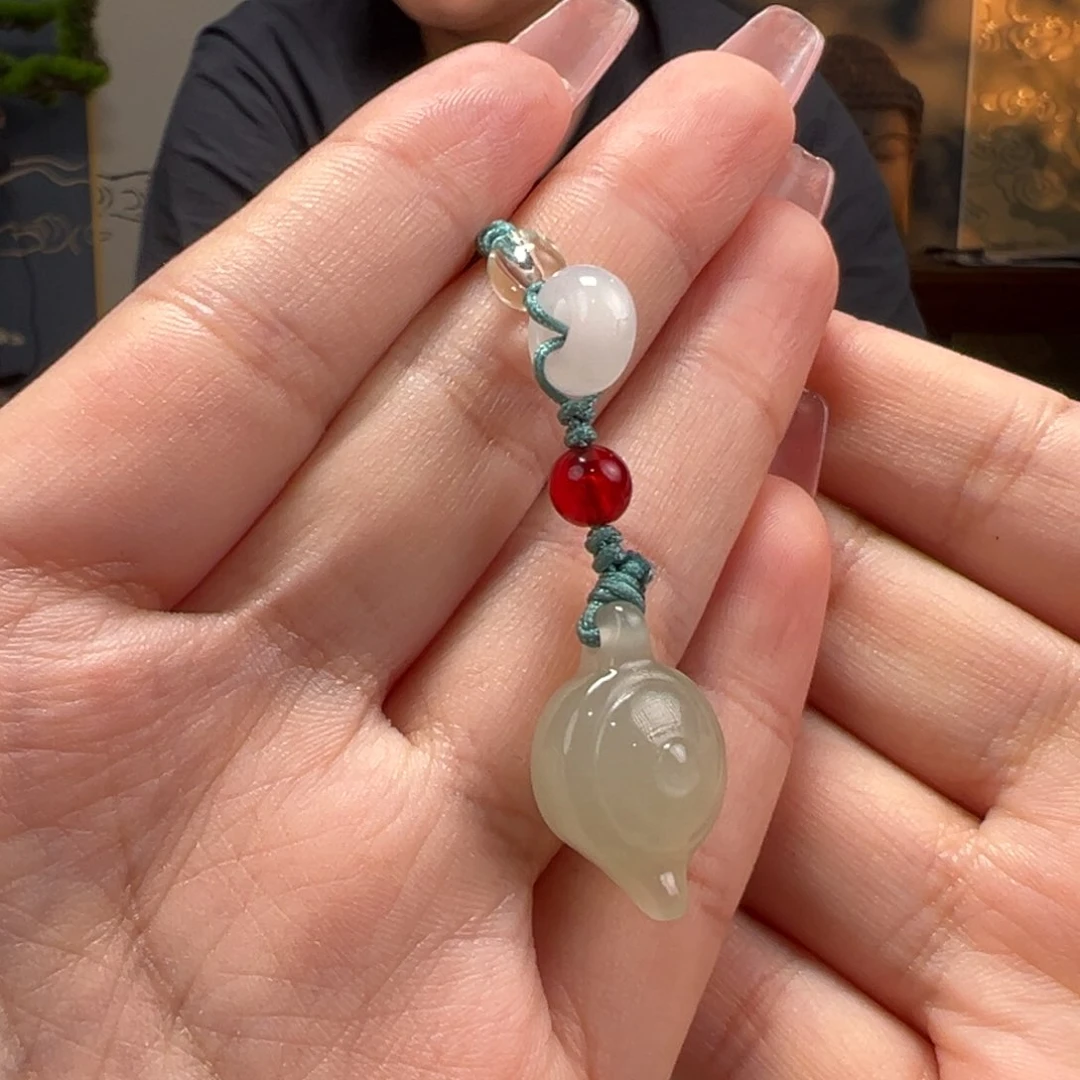 手串未镶嵌和田玉把把壶