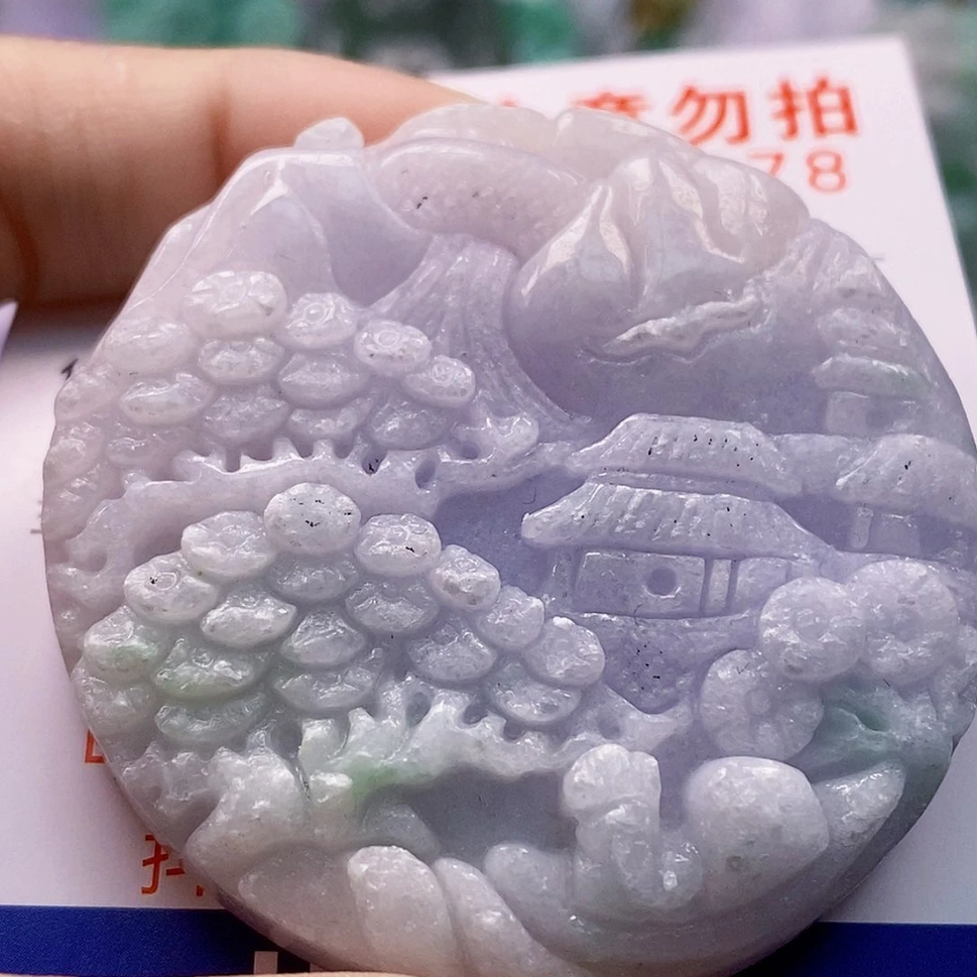 吊坠(不含链)未镶嵌翡翠