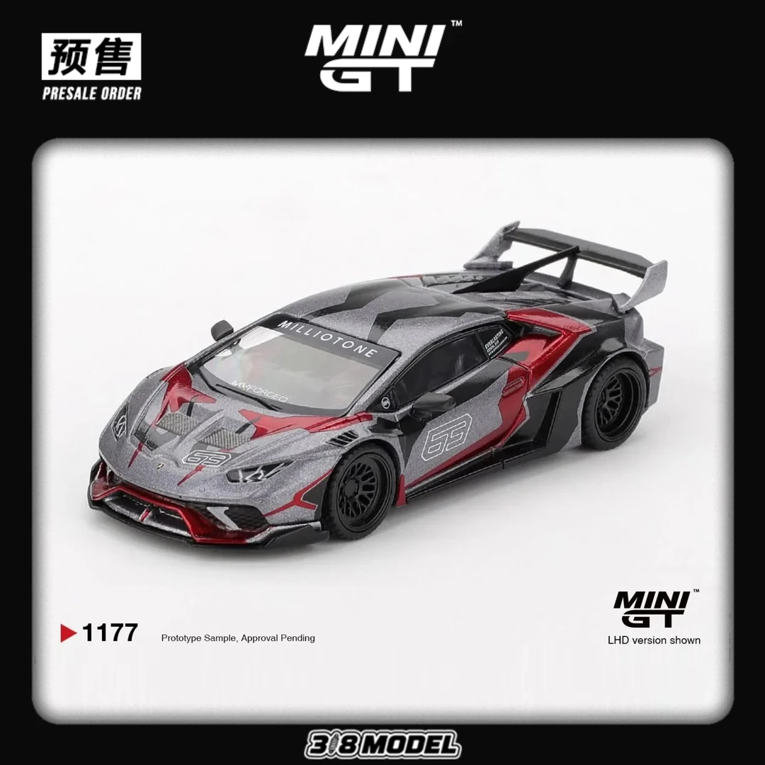 预售 MINIGT 1177 1:64 兰博基尼 Huracán GT RONIN 合金车模