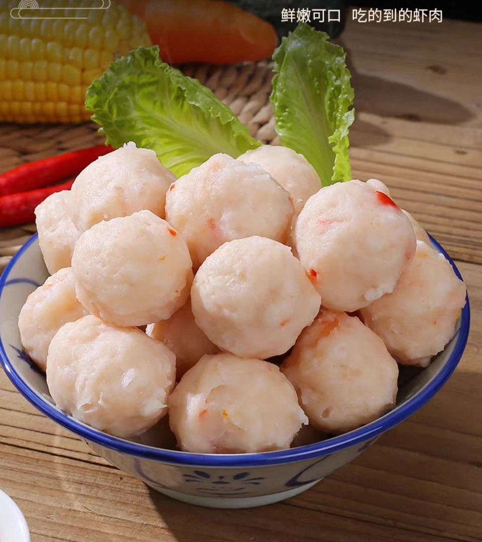 【观一专属】品上丸正宗潮汕虾丸墨鱼饼火锅烤盘食材煮汤250g
