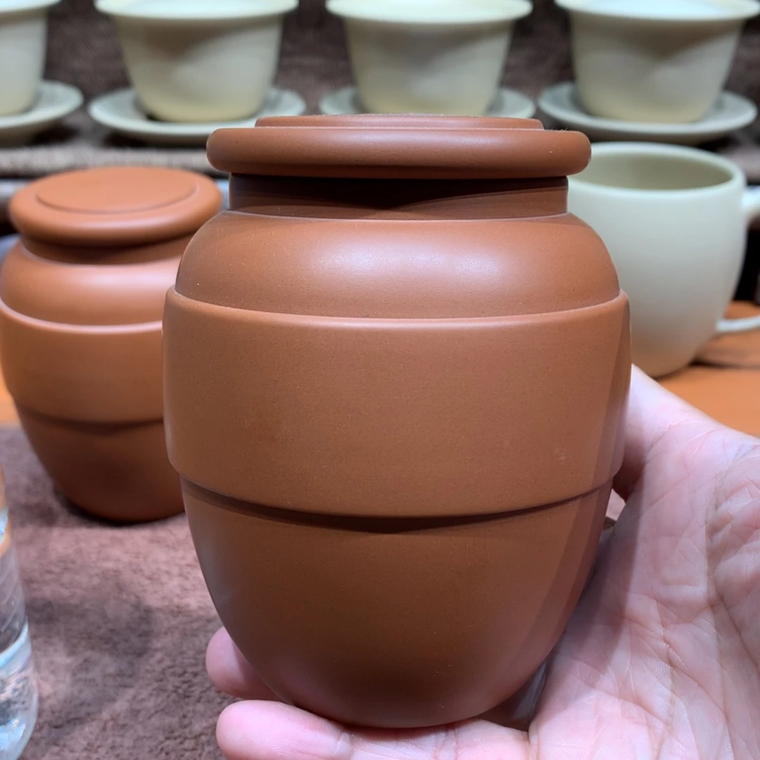 泥塑龍***！放漏茶叶罐一个