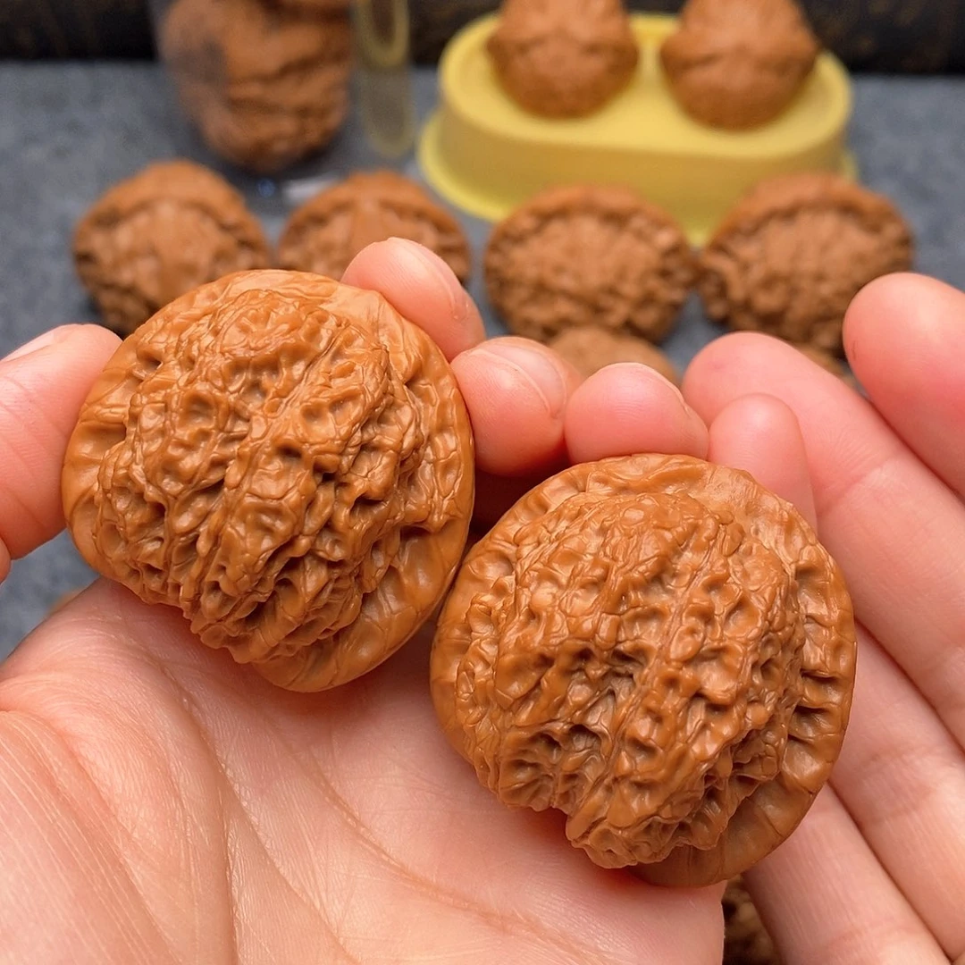 文玩核桃把件血麒麟41全品