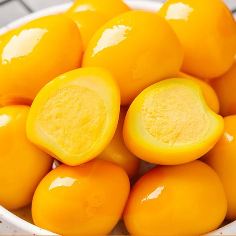 鹌鹑蛋卤蛋零食无壳盐焗香辣五香即食独立小包装囤货整箱