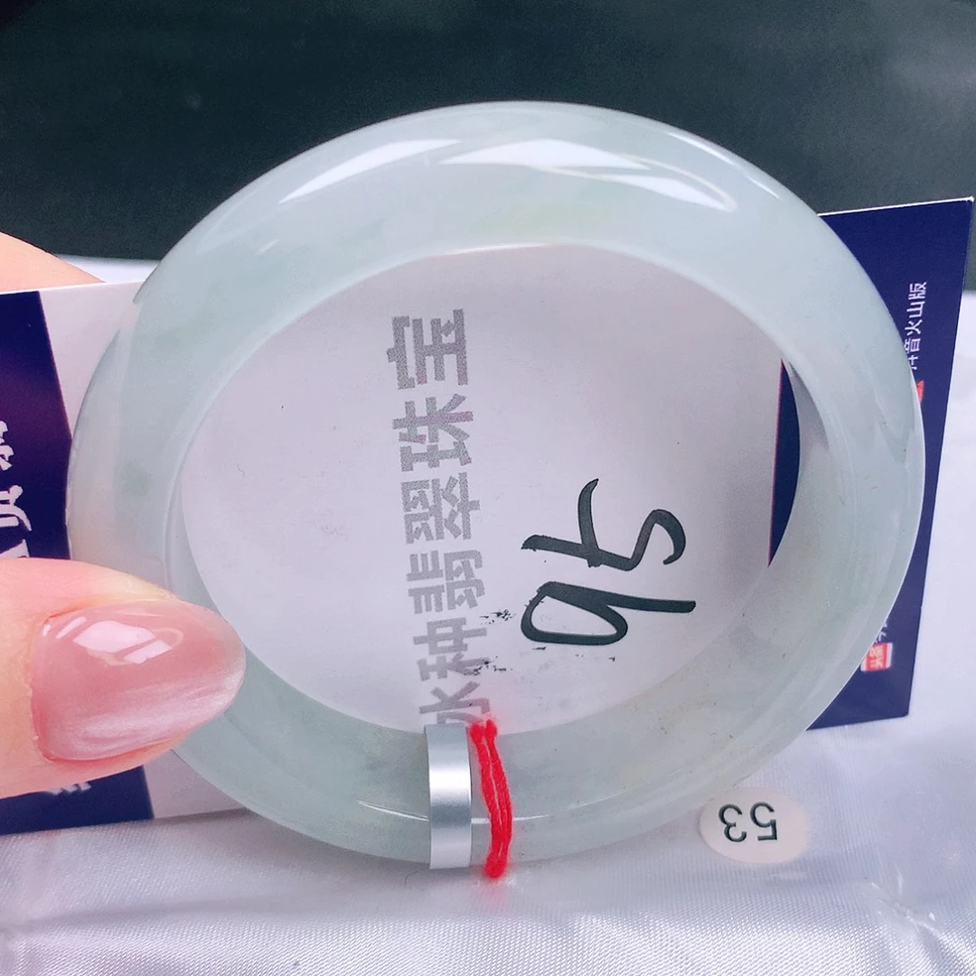 翡翠未镶嵌手镯缅甸天然a货翡翠