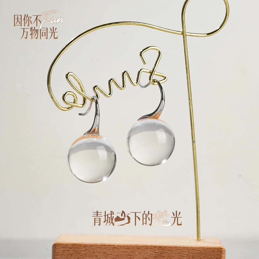 【高跟鞋】百搭时尚款优雅个性耳勾气质款白水耳饰多样性发其一