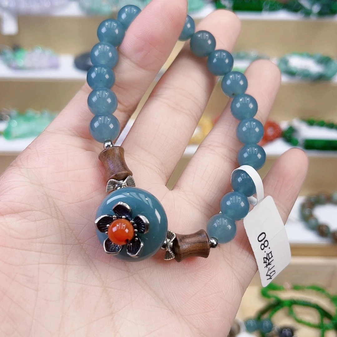 翡翠未镶嵌手链手链