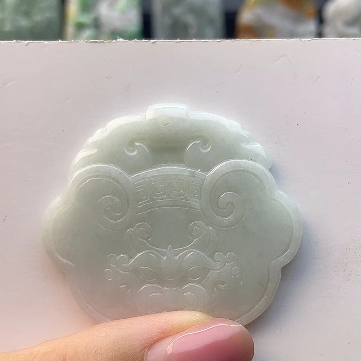 翡翠未镶嵌颈饰天然翡翠