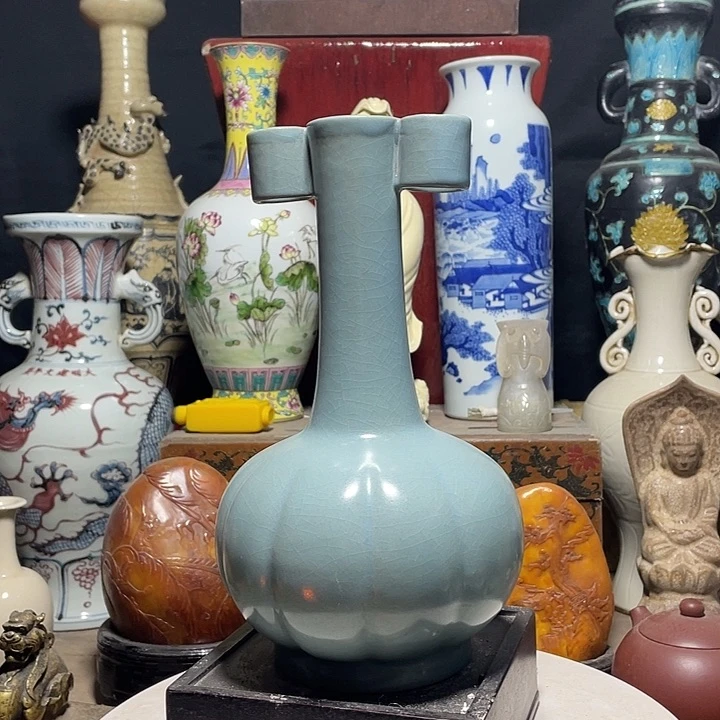 瓷片青花瓷器手工制作