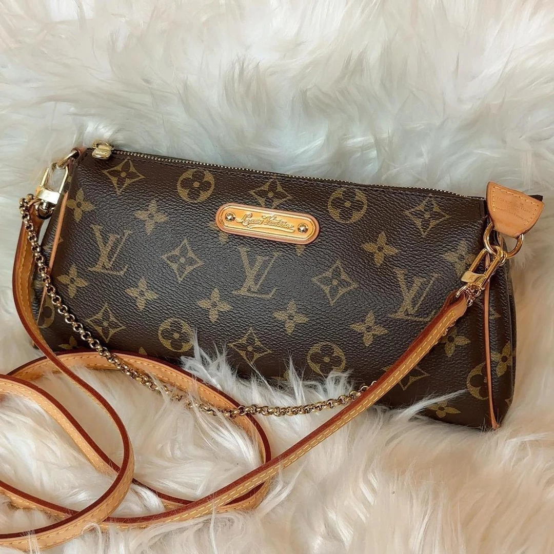 大吉中古/lv路易威登老花eva斜挎包