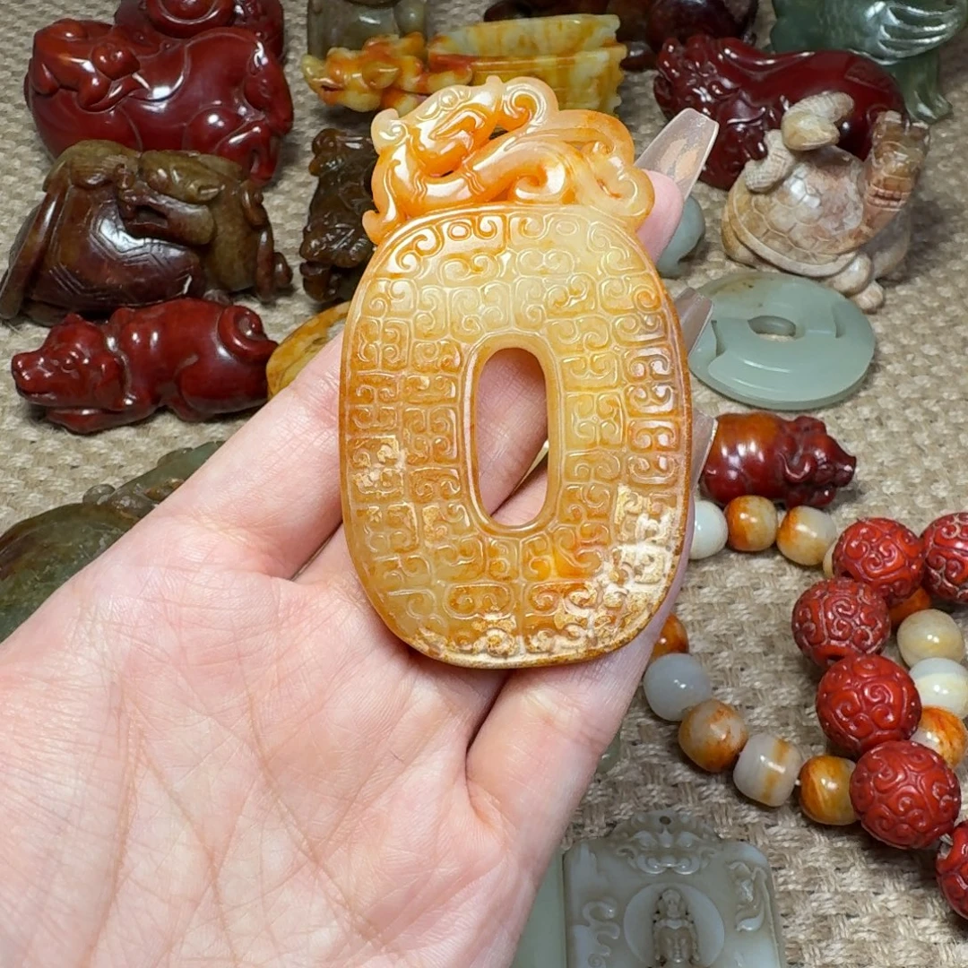 吊坠白玉菩提挂件