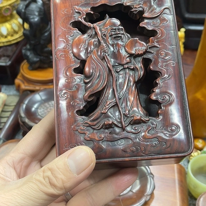 旭***晨木梨檀紫韵之京作