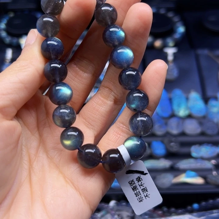 拉长石手串未镶嵌书*11左右