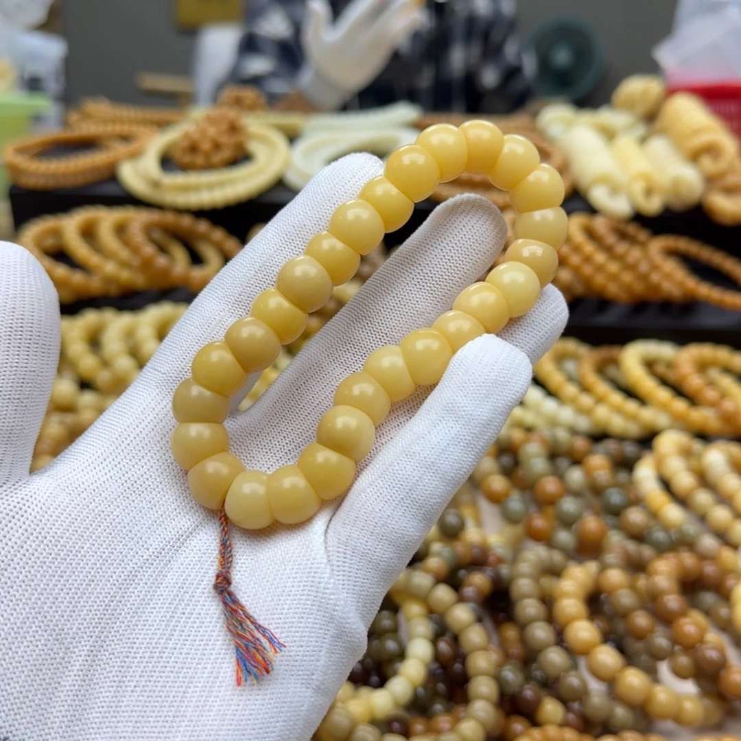 菩提根/象牙果手串13大肠 10年 微瑕