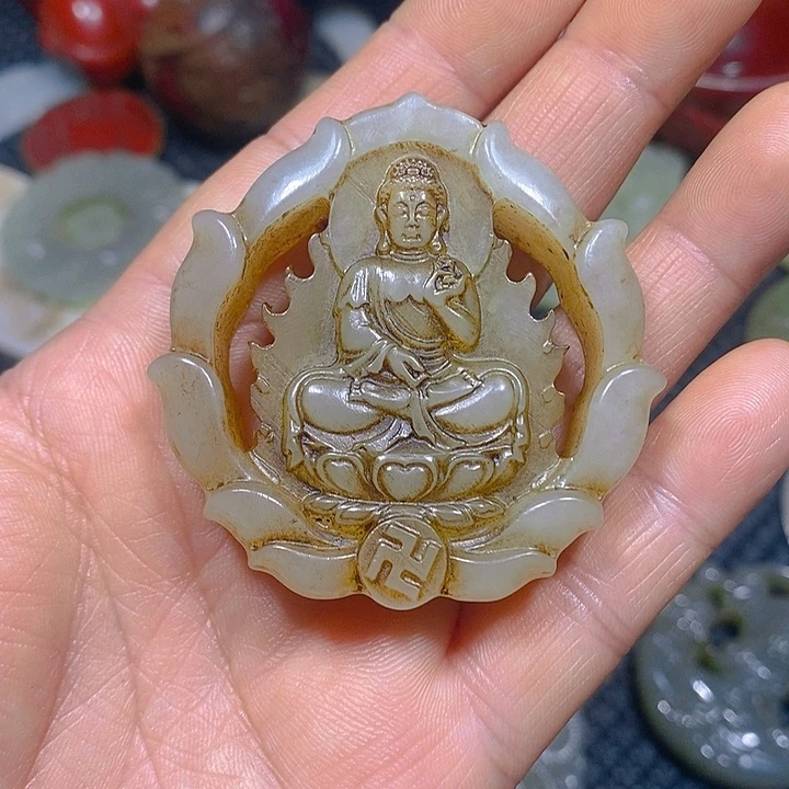 吊坠白玉菩提精选