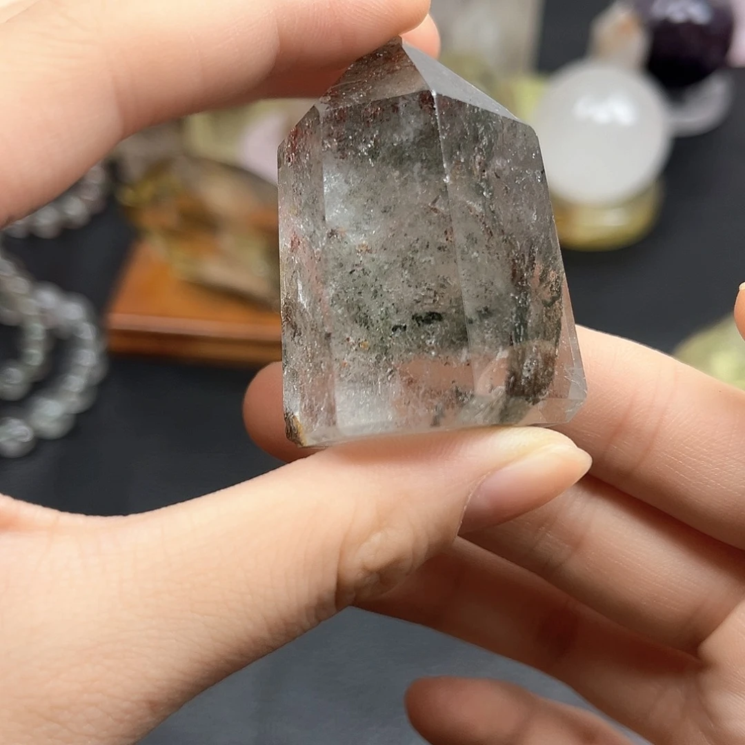 珠宝半成品未镶嵌紫晶107水晶石